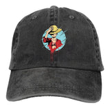 Ruffy Strawhat Cap Schwarz