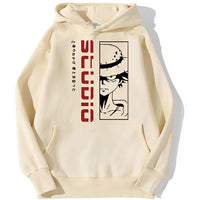 Ruffy Sweatshirt Beige