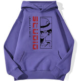 Ruffy Sweatshirt Lila
