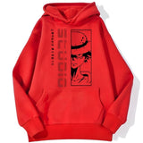 Ruffy Sweatshirt Rot
