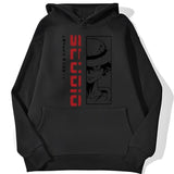 Ruffy Sweatshirt Schwarz