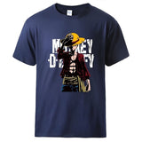 Ruffy T Shirt Marineblau