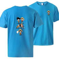 Ruffy und Goku T-Shirt