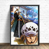 Ruffy und Law Faces Hoodie