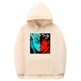 Ruffy und Zorro Hoodie Beige