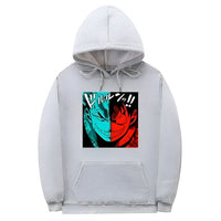 Ruffy und Zorro Hoodie Grau