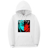Ruffy und Zorro Hoodie Weiß