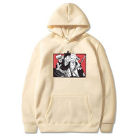 Ruffy Wano Hoodie Beige
