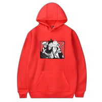 Ruffy Wano Hoodie Rot