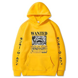 Ruffy Wanted Gear 5 Hoodie Gelb