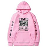 Ruffy Wanted Gear 5 Hoodie Rosa
