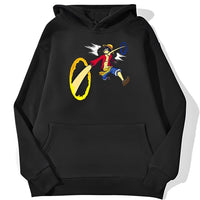 Ruffys Hands Crossing Hoodie Schwarz
