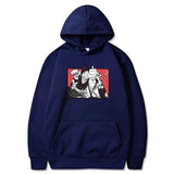 Ruffytaro und Zorrojuro Hoodie Marineblau