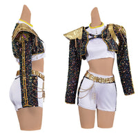 Rumi Golden Outfit Cosplay