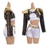 Rumi Golden Outfit Cosplay