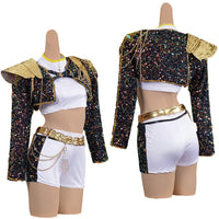 Rumi Golden Outfit Karneval
