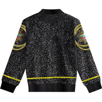 Rumi Jacke Schwarz Gold Kinder Fan Kostuem