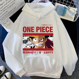 Rx Monkey D. Ruffy Hoodie Weiß