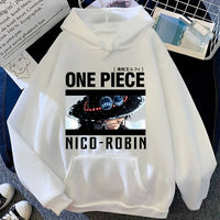 Rx Nico Robin Hoodie Weiß