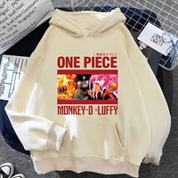 Rx Ruffy Doflamingo Hoodie Beige
