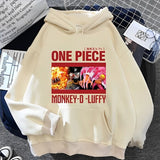 Rx Ruffy Doflamingo Hoodie Beige
