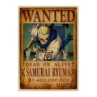 Ryuma Wanted Poster