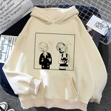 Sanji und Lysop Hoodie Beige