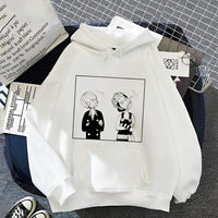Sanji und Lysop Hoodie Weiß