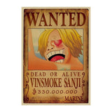 Sanji Wanted Poster