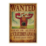 Scratchmen Apoo Wanted Poster