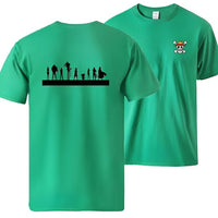 Shadows T-Shirt Grün
