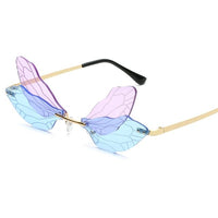 Demon Slayer Cosplay Shinobu Brille Blau