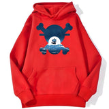 Skull Merry Hoodie Rot