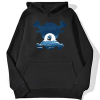 Skull Merry Hoodie Schwarz