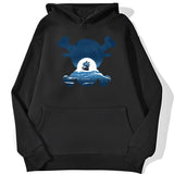 Skull Merry Hoodie Schwarz