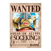 Sogeking Wanted Poster