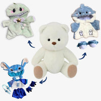 Stitch Teddy Weisser Teddy Hai Dino Und Stitch Kostüm