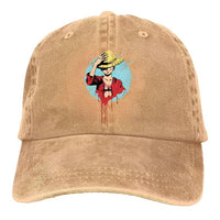 Strohhut Cap Beige