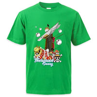 Sunny Bubble T-Shirt Grün