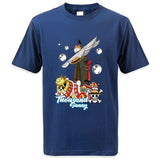 Sunny Bubble T-Shirt Marineblau