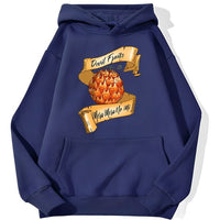 Teufelsfrucht Hoodie Marineblau