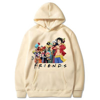 The Mugiwara Bunch Hoodie Beige