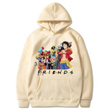 The Mugiwara Bunch Hoodie Beige