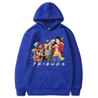 The Mugiwara Bunch Hoodie Blau