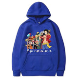 The Mugiwara Bunch Hoodie Blau