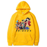 The Mugiwara Bunch Hoodie Gelb