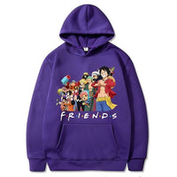 The Mugiwara Bunch Hoodie Lila