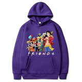The Mugiwara Bunch Hoodie Lila