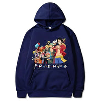 The Mugiwara Bunch Hoodie Marineblau