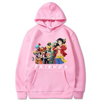 The Mugiwara Bunch Hoodie Rosa